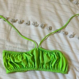 green Frankies bikini top